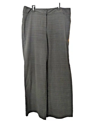 Evan-Picone Women's Size 14 Gray Pin Stripe Stretch Dress Pants* - Image 1 of 4