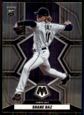 2022 Mosaic RC #247 Shane Baz Rookie Tampa Bay Rays - Image 1 of 2