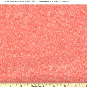 Cork screw Curls 100% cotton fabric - Pick COLOR & SIZE - good for crafts - Picture 1 of 18