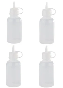 4 Stk. MINI Quetschflasche Dosierflasche Soßenflasche mit Verschlusskappe 0,03 L - Bild 1 von 1