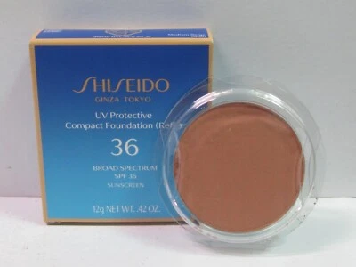 Shiseido UV Protective Compact Foundation Refill SPF 36 Medium Beige .42 oz - Image 1 of 3