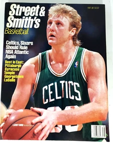 Street & Smith's College Prep Basketball Magazine 1987-88 Larry Bird Celtics - Picture 1 of 12