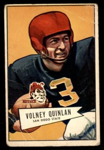 1952 Bowman Large #109 Volney Quinlan GD+ - Picture 1 of 2