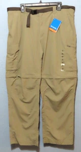 Columbia Silver Ridge Convertible Pant Men's 40x30 Omni-Shade w/Belt NWT - Picture 1 of 12