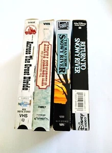 VHS Lot The Man From Snowy River Return To Snowy River Across the Great Divide + - Picture 1 of 8