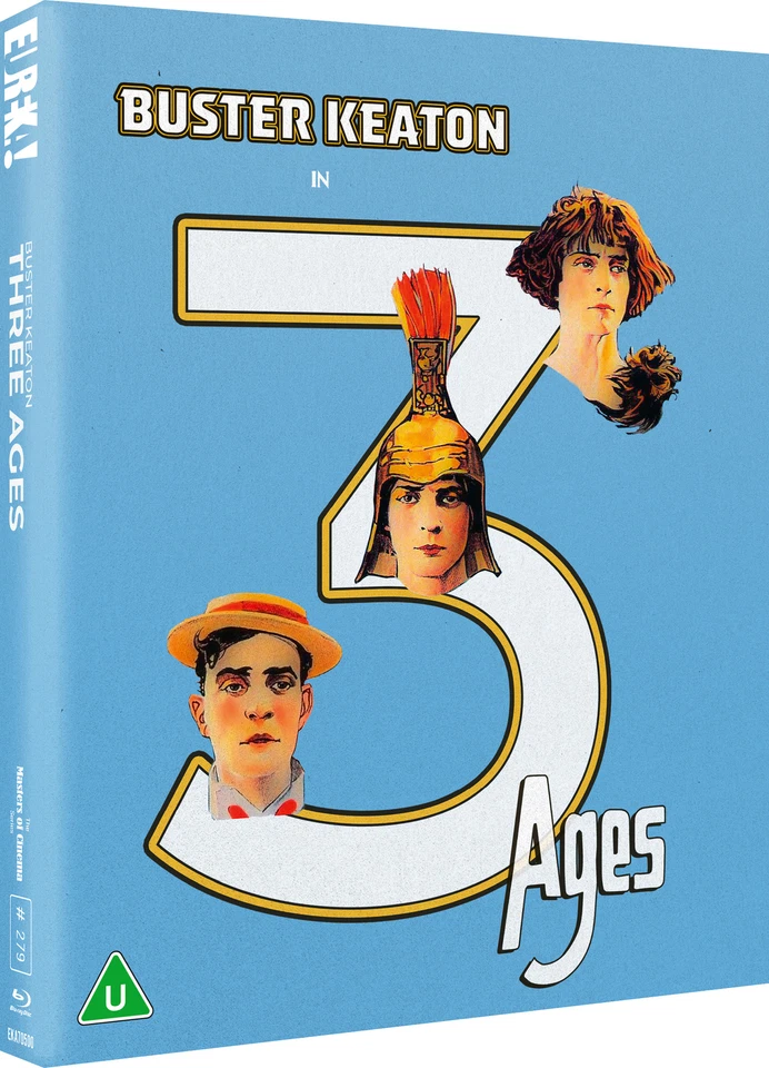 Buster Keaton: Three Ages - The Masters of Cinema Series [U] Blu-ray - Image 1 of 1