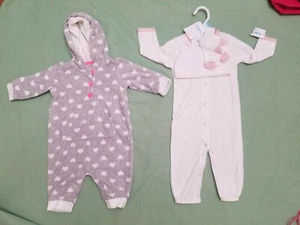 2 set Carter's Baby's sleepwear 3 and 6 months - Picture 1 of 8