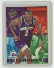 1994-95 Topps Stadium Club Members Only Larry Johnson . Charlotte Hornets #21