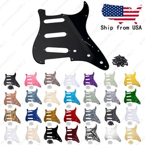 SSS Style 11 Loch Schlagbrett Pickups mit Schrauben für USA MIM Standard Fender Start - Bild 1 von 31