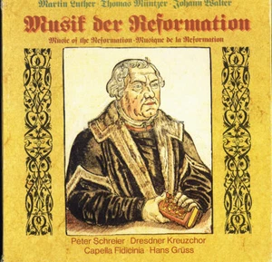 3LP Box LUTHER etc Reformation Music SCHREIER Dresden Choir Capella Fidicinia - Picture 1 of 3