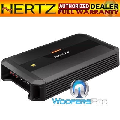 HERTZ DP4.400 Hi-RES AUDIO CLASS AB 4-CHANNEL 1000W SPEAKERS CAR AMPLIFIER NEW - Image 1 of 4