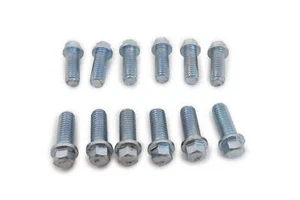Fits Header Bolt Kit 3/8in Zinc Set Of 12 by Racing Power Co-Packaged R0938 - Picture 1 of 1
