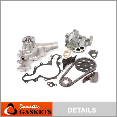 Fit 90-94 Ford Explorer Ranger Mazda 4.0L OHV Timing Chain Kit+Oil & Water Pump - Image 1 of 4