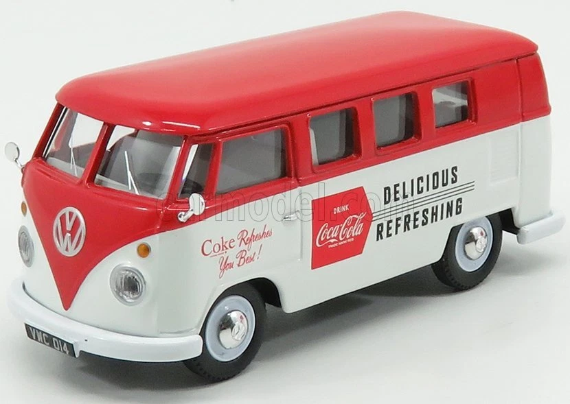 1/43 CORGI - VOLKSWAGEN - T1 CAMPER VAN COCA-COLA 1961 CC02733 - Immagine 1 di 1