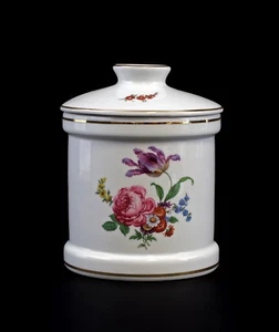 9947203-d Porzellan Gebäck-Dose Kämmer Rosen Blumen 13x16cm - Picture 1 of 1