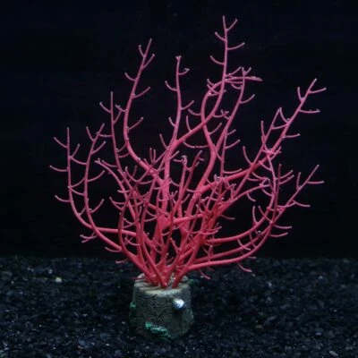 Silicone Glowing Artificial Fish Tank Aquarium Coral  Decor Accessories - Image 1 of 4