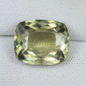 7,68 ct ERSTAUNLICHES SELTENES GLÄNZENDES HONIGGRAUES NATÜRLICHES DIASPORENKISSEN - siehe Vdo LGK - Bild 1 von 2
