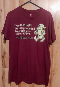Hanes Large Herren Walt Disney Grumpy T-Shirt - Bild 1 von 4