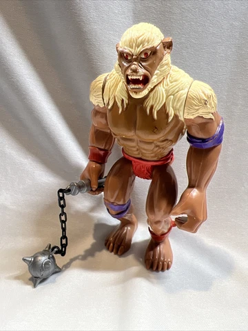 Monkian Thundercats 1985 LJN Vintage Action Figure with Weapon - No Helmet Cover