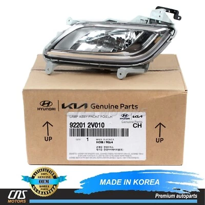 ⭐GENUINE⭐ Fog Light Lamp LEFT DRIVER for 2012-17 Hyundai Veloster OEM 922012V010 - Image 1 of 4