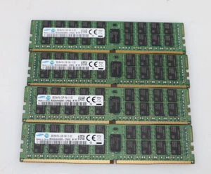 LOT 4x 32GB (128GB) Samsung M393A4K40BB0-CPB0Q PC4-2133P ECC DIMM Server RAM - Picture 1 of 2