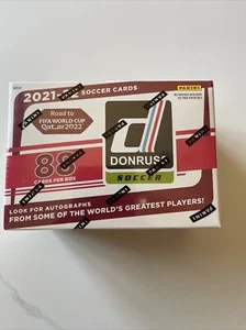 2021-22 Panini Donruss Soccer Blaster Box FIFA World Cup Qatar 11 Packs 88 Cards - Picture 1 of 3