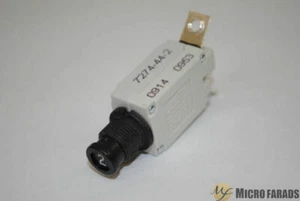 TI/SENSATA Interruttore circuito 7274-44-2 NSN 5925-00-881-3783 2 Amp Aviation NUOVO - Foto 1 di 3