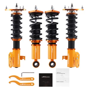 24 Level Damper Adjustable Coilovers Struts For Subaru Impreza WRX & STi 15-21 - Picture 1 of 12