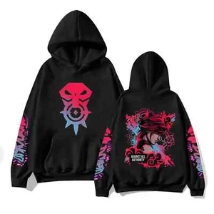 Jinx Hoodie Arcane Erwachsene Large Cosplay doppelseitig Anime Unisex Sweatshirt - Bild 1 von 3