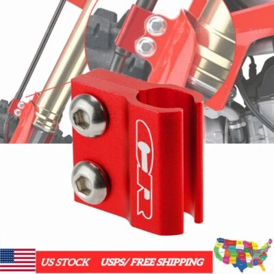 Abrazadera de línea de freno CNC para HONDA CR80R CR85R CR125R CR250R CR500R Foto 1 de 4