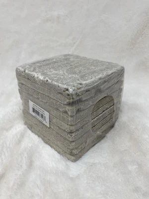 Botticino Crema 4x4 Pack of 9 Tumbled Marble Tile Backsplash Floor Wall 1SF - Image 1 of 4