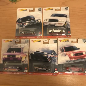 🔥🔥HOT WHEELS PREMIUM 5 CAR CULTURE COMPLETE POWER TRIP SET🔥🔥 - Picture 1 of 6