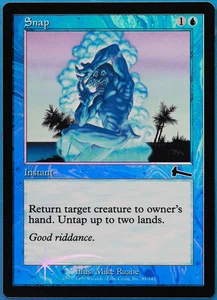 Snap FOIL Urza's Legacy NM Blue Common MAGIC MTG CARD (ID# 502318) ABUGames - Picture 1 of 2