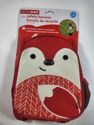 ¡¡NUEVO!! Mini mochila Skip Hop Zoo con arnés de seguridad Fox Foto 1 de 4