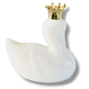 Vintage Avon Royal Swan Cotillion Cologne White Empty - Picture 1 of 2