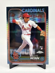 2024 Topps Chrome Masyn Winn #189 RC Prism Refractor Lesen - Bild 1 von 2