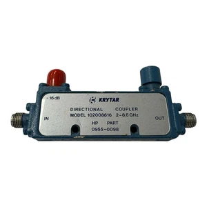 102008616 Krytar Coaxial Directional Coupler SMA 2-8.6Ghz 16db - Picture 1 of 1