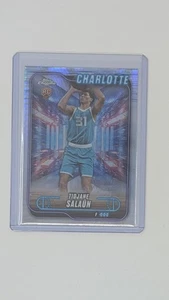 2024-25 Topps Chrome - Tidjane Salaun #148 Refractor (RC) - Picture 1 of 2