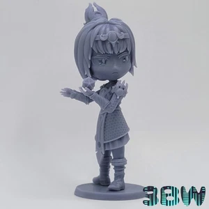 Chibi Shadowheart | 4-Inch Resin Model Kit | BG3 Baldur’s Gate Cleric of Shar Co - Picture 1 of 6