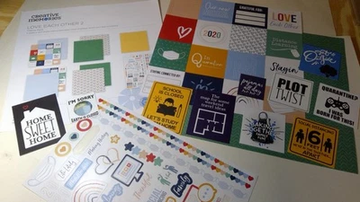 Creative Memories 12x12 Love Each Other paquete de 2: papel, pegatinas Foto 1 de 4