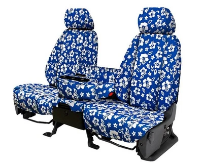 Fundas de asiento de coche CalTrend aptas para Volkswagen Beetle 2004-2010 azul Hawaii NeoSupreme Foto 1 de 4