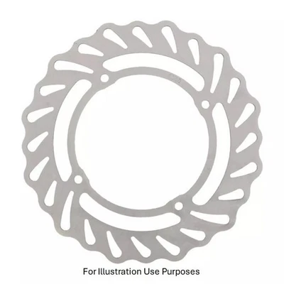 EBC MX Solid Cont Rear Brake Disc (3) RLHS for KTM 250 R Freeride 2T 2014 - 2019 - Image 1 of 2