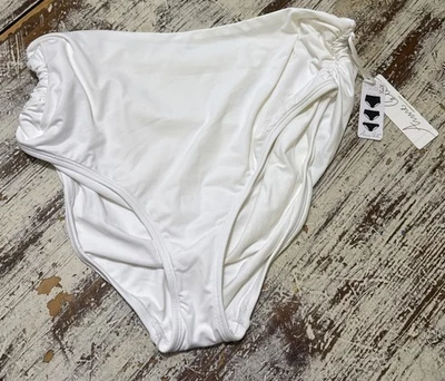 Pantalones de baño blancos convertibles de 3 vías Anne Cole para dama nuevos con etiquetas y forro  Foto 1 de 4