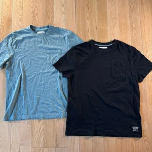 The Stronghold LA Black Turquoise Pocket Tee Bundle Mens Medium/Large NWOT - Picture 1 of 7