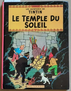 Tintin; Le Temple du Soleil HERGE éd Casterman rééd - Imagen 1 de 3