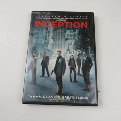 Inception DVD Leonardo DiCaprio Sci-Fi Action Thriller Movie - Image 1 of 4