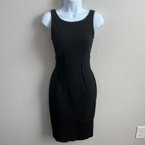 Paul Smith Cocktailkleid U-Ausschnitt niedriger Rücken schwarz Damen 40 US 4 Bleistift figurbetont - Bild 1 von 9