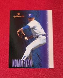 1995 Classic Hallmark #HK1 Nolan Ryan Texas Rangers MLB Card NM-MT+ - Foto 1 di 2