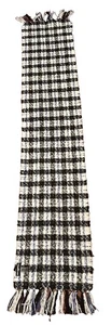 Karl Lagerfeld Scarf Soft Plaid Paris Weather Head Neck Protection 70" - Picture 1 of 12
