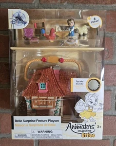 Disney Animators Collection Littles Belle Surprise Beauty Beast Mini Playset NEW - Picture 1 of 2